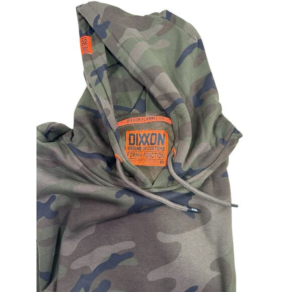 New Dixxon Flannel Co Hoodie Men XXL Camo Pull Over Ground Up - Picture 2 of 3